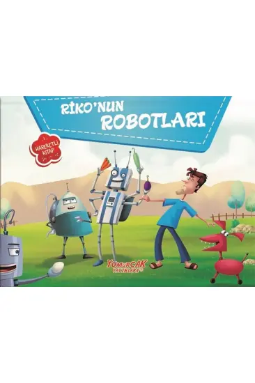 Riko’Nun Robotları - Üç Boyutlu Kitap Riko’Nun Robotları - Üç Boyutlu Kitap