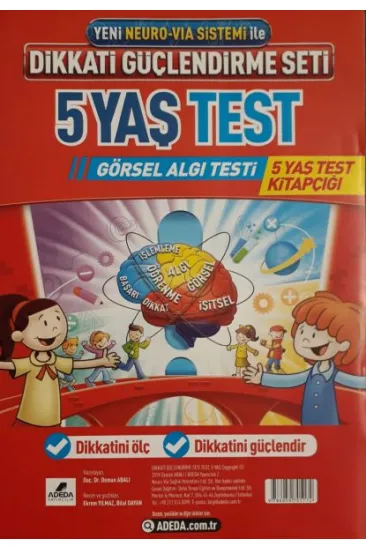 Dikkati Güçlendirme Seti 5 Yaş Test Dikkati Güçlendirme Seti 5 Yaş Test