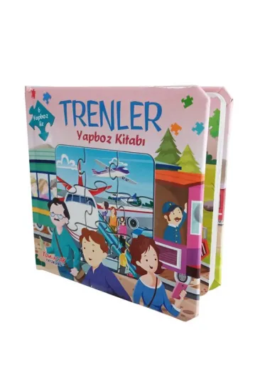 Trenler - Yapboz Kitabı Trenler - Yapboz Kitabı