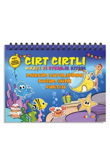 Mercan Kayalığında Doğum Günü Partisi - Cırt Cırtlı Hikaye ve Aktivite Kitap Serisi Mercan Kayalığında Doğum Günü Partisi - Cırt Cırtlı Hikaye ve Aktivite Kitap Serisi