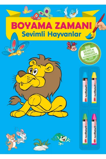 Boyama Zamanı: Sevimli Hayvanlar Boyama Zamanı: Sevimli Hayvanlar