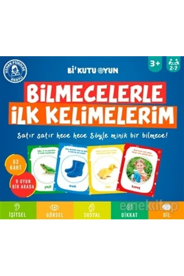 Bilmecelerle İlk Kelimelerim Bilmecelerle İlk Kelimelerim