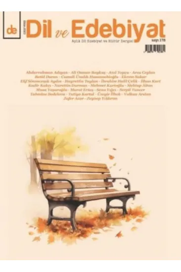 Dil ve Edebiyat (178. Sayı) Dil ve Edebiyat (178. Sayı)