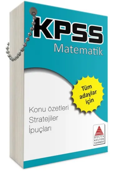 Delta Kültür KPSS Matematik Strateji Kartları Delta Kültür KPSS Matematik Strateji Kartları