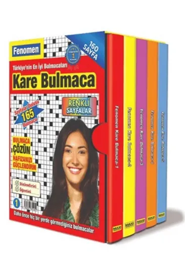 Fenomen Kare Bulmaca Seti (5 Kitap) Fenomen Kare Bulmaca Seti (5 Kitap)