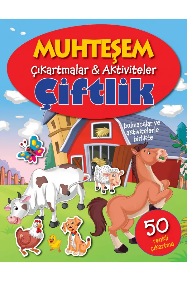 Muhteşem Çıkartmalar ve Aktiviteler - Çiftlik Muhteşem Çıkartmalar ve Aktiviteler - Çiftlik