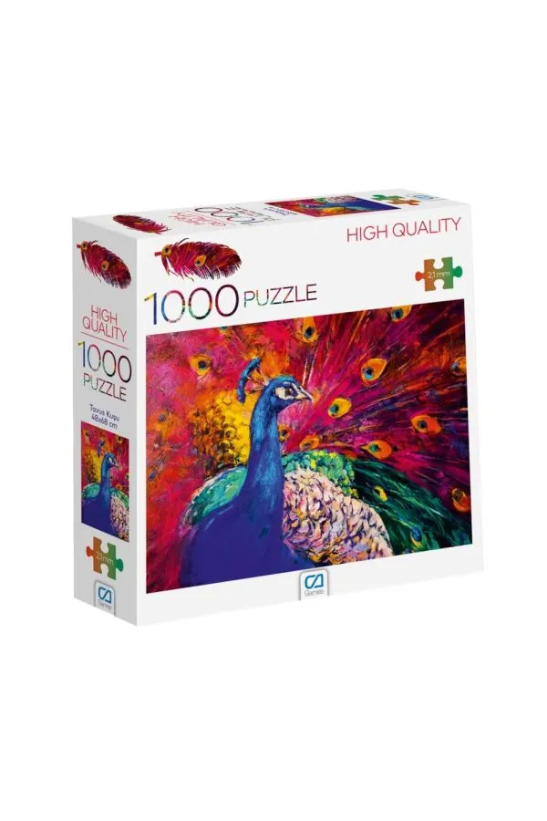 Tavus Kuşu Puzzle 1000 Tavus Kuşu Puzzle 1000