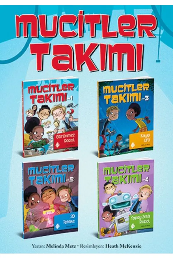 Mucitler Takımı Seti (4 Kitap) Mucitler Takımı Seti (4 Kitap)