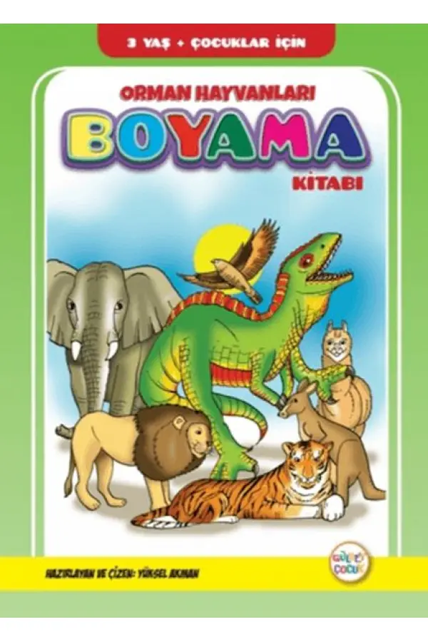 Orman Hayvanları Boyama Kitabı