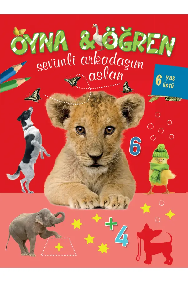 Oyna Öğren Sevimli Arkadaşım Aslan 6 Yaş Üstü Oyna Öğren Sevimli Arkadaşım Aslan 6 Yaş Üstü