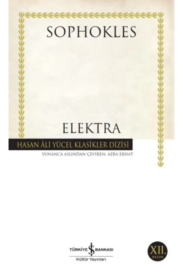 Elektra - Hasan Ali Yücel Klasikleri Elektra - Hasan Ali Yücel Klasikleri