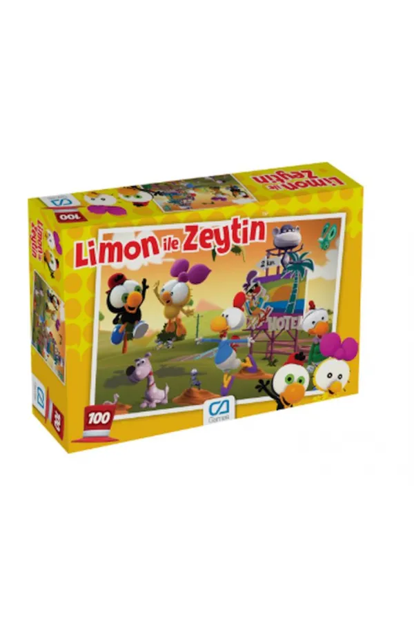 Limon İle Zeytin Puzzle 100 Limon İle Zeytin Puzzle 100