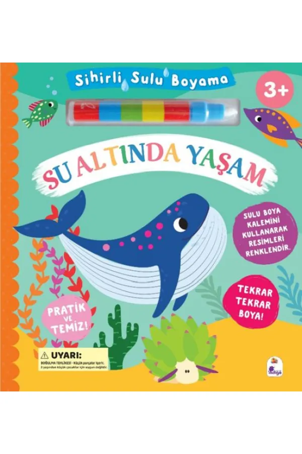 Sihirli Sulu Boyama – Su Altında Yaşam Sihirli Sulu Boyama – Su Altında Yaşam