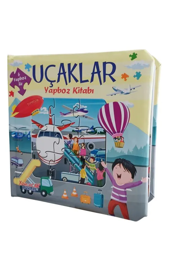 Uçaklar - Yapboz Kitabı Uçaklar - Yapboz Kitabı