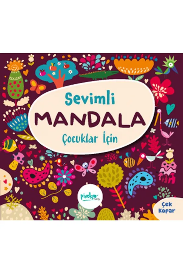 Çocuklar İçin Sevimli Mandala Çocuklar İçin Sevimli Mandala