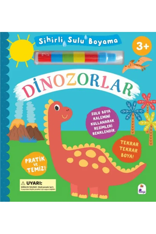 Sihirli Sulu Boyama – Dinozorlar Sihirli Sulu Boyama – Dinozorlar