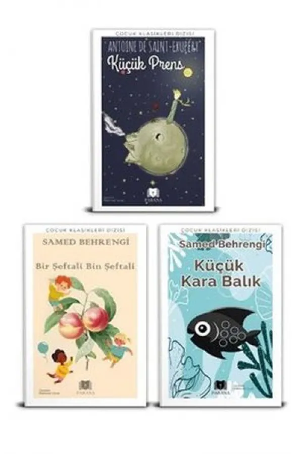 Çocuk Klasikleri Seti - 3 Kitap Takım Çocuk Klasikleri Seti - 3 Kitap Takım