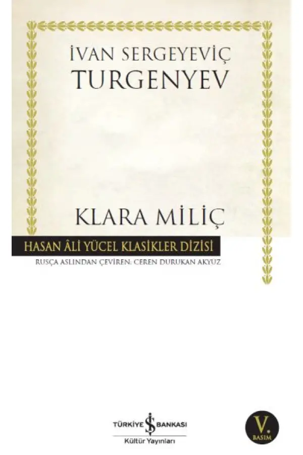 Klara Miliç - Hasan Ali Yücel Klasikleri Klara Miliç - Hasan Ali Yücel Klasikleri
