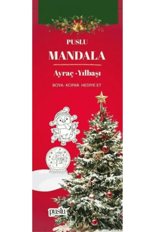 Mandala Ayraç - Yılbaşı Mandala Ayraç - Yılbaşı