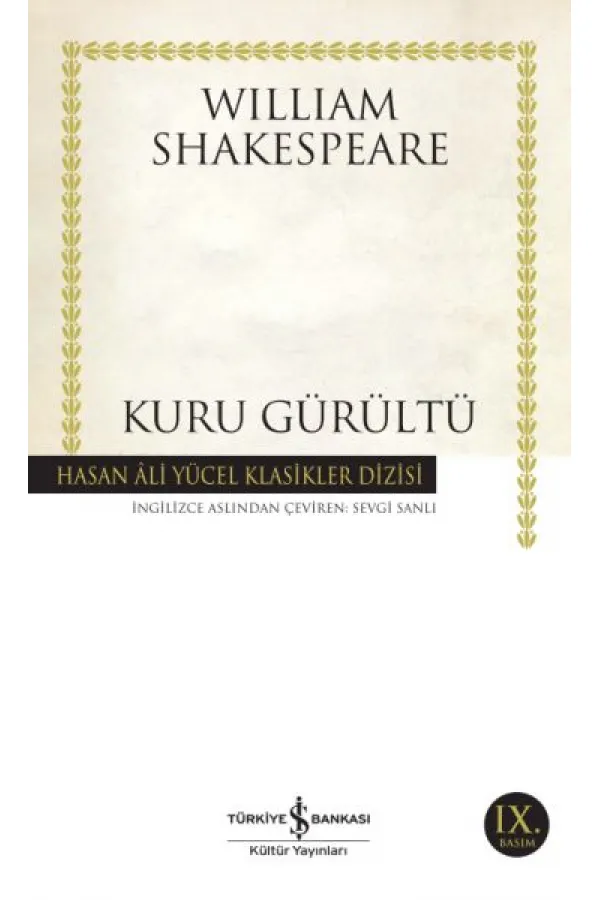 Kuru Gürültü - Hasan Ali Yücel Klasikleri Kuru Gürültü - Hasan Ali Yücel Klasikleri
