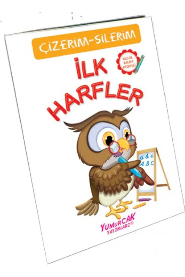 İlk Harfler (Çizerim-Silerim) - Kalem Hediyeli İlk Harfler (Çizerim-Silerim) - Kalem Hediyeli