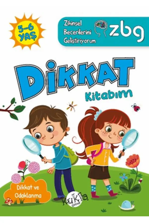 ZBG 5-6 Yaş Dikkat Kitabım ZBG 5-6 Yaş Dikkat Kitabım