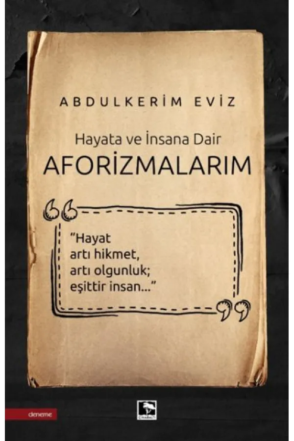 Aforizmalarım