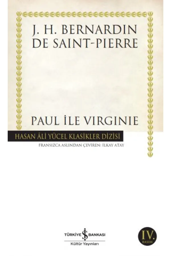 Paul İle Virginie - Hasan Ali Yücel Klasikleri Paul İle Virginie - Hasan Ali Yücel Klasikleri