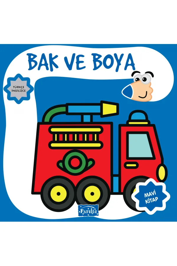 Bak ve Boya Mavi Kitap Bak ve Boya Mavi Kitap