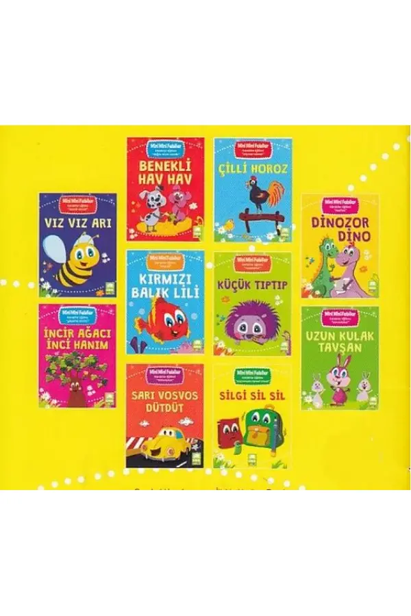 Mini Mini Fabllar Dizisi (10 Kitap Takım) Mini Mini Fabllar Dizisi (10 Kitap Takım)