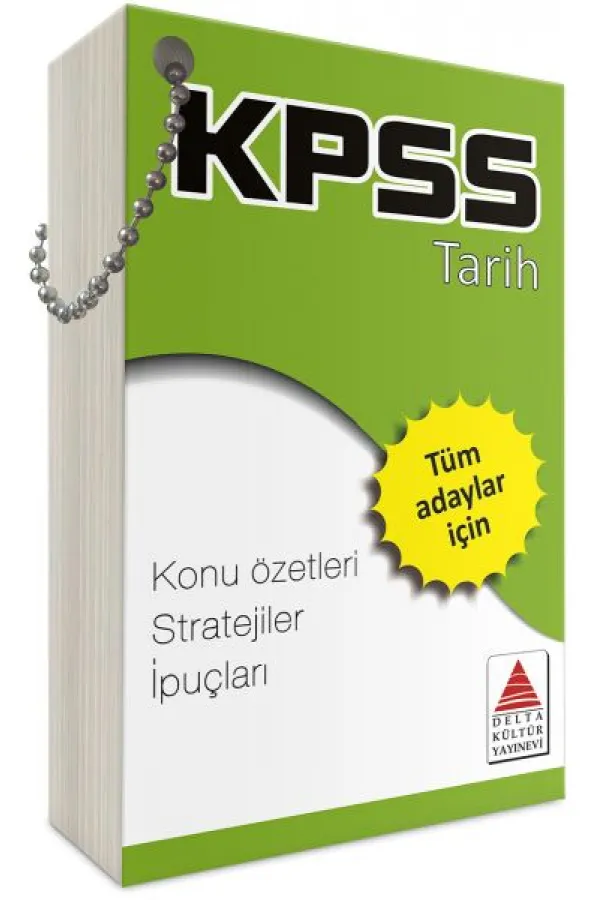 Delta Kültür KPSS Tarih Strateji Kartları Delta Kültür KPSS Tarih Strateji Kartları