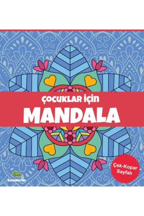 Çocuklar İçin Mandala - Mavi Çocuklar İçin Mandala - Mavi