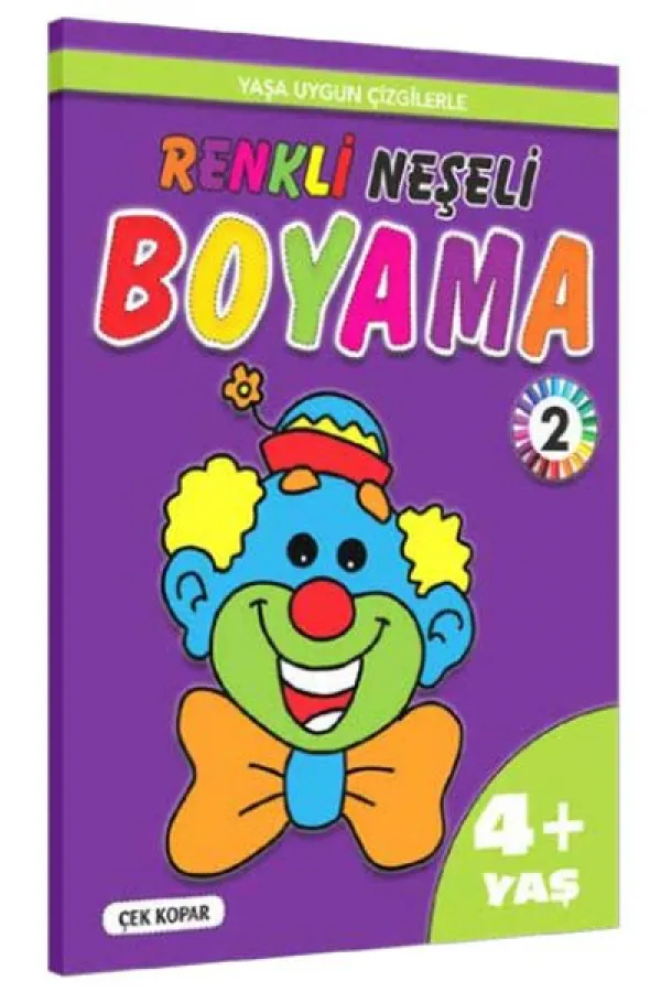 Renkli Neşeli Boyama -2 (4+Yaş) Renkli Neşeli Boyama -2 (4+Yaş)