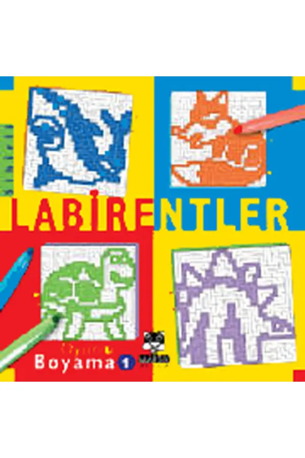 Marsık Labirentler-Oyunlu Boyama Marsık Labirentler-Oyunlu Boyama