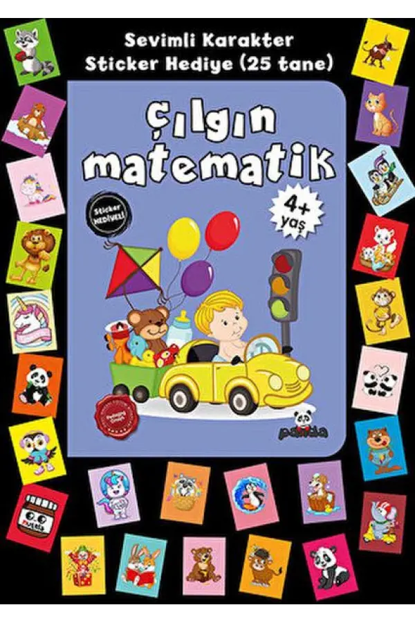 Stickerlı 4+ Yaş Çılgın Matematik Stickerlı 4+ Yaş Çılgın Matematik