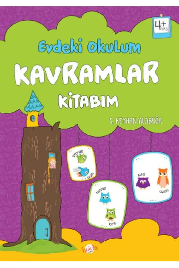 Evdeki Okulum Kavramlar Kitabım 4+Yaş Evdeki Okulum Kavramlar Kitabım 4+Yaş
