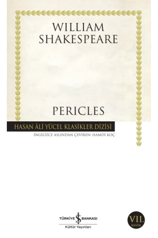 Pericles - Hasan Ali Yücel Klasikleri Pericles - Hasan Ali Yücel Klasikleri