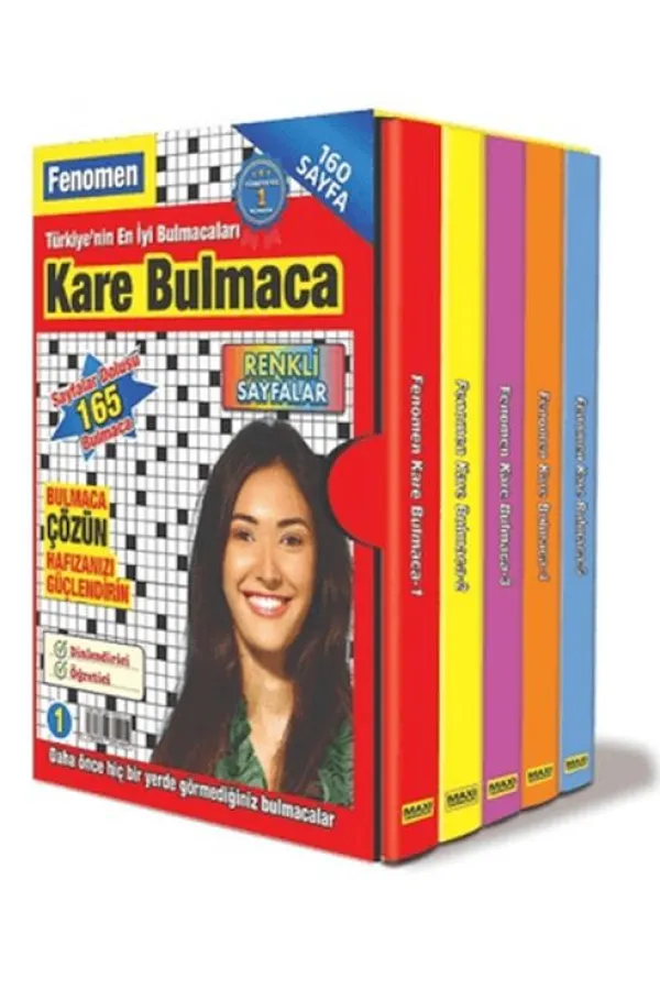 Fenomen Kare Bulmaca Seti (5 Kitap) Fenomen Kare Bulmaca Seti (5 Kitap)