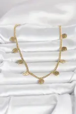 316L Çelik Gold Renk Yaşam Ağacı Model Kadın Kolye 316L Çelik Gold Renk Yaşam Ağacı Model Kadın Kolye