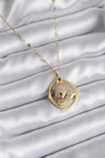 316L Çelik Gold Renk Zirkon Taşlı Jaguar Model Kadın Kolye 316L Çelik Gold Renk Zirkon Taşlı Jaguar Model Kadın Kolye