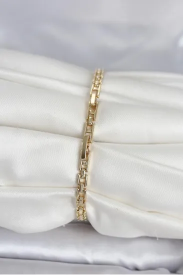 Xuping Model Zirkon Taşlı Gold Renk Kadın Bileklik Xuping Model Zirkon Taşlı Gold Renk Kadın Bileklik