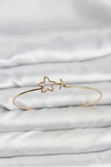 Yıldız Model Gold Renk Bileklik Yıldız Model Gold Renk Bileklik