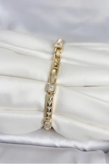 Xuping Punta Model Gold Renk Kadın Bileklik Xuping Punta Model Gold Renk Kadın Bileklik