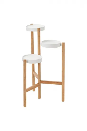 Satsumas Bambu-beyaz Çiçeklik 78cm Satsumas Bambu-beyaz Çiçeklik 78cm