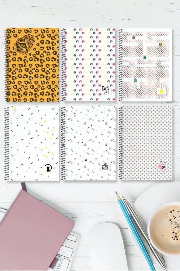 Kentsoylu A5 Spiralli 6'lı Set 96 Sayfa Çizgili Defter Karton Kapak ikonik Seri Kentsoylu A5 Spiralli 6'lı Set 96 Sayfa Çizgili Defter Karton Kapak ikonik Seri