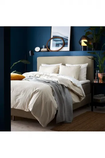 NATTJASMIN tek kişilik nevresim seti, açık bej, 150x200/50x60 cm NATTJASMIN tek kişilik nevresim seti, açık bej, 150x200/50x60 cm