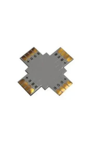 PLX-COB-T 8mm Şerit LED Birleştirme Aparatı - Şeffaf Metal PLX-COB-T 8mm Şerit LED Birleştirme Aparatı - Şeffaf Metal