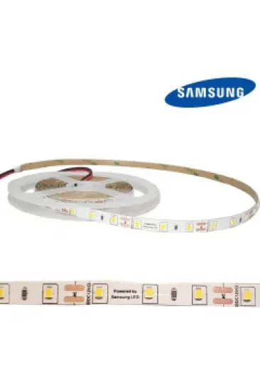 Samsung 12V 2835 Tek Çipli 60 Led Beyaz Şerit Led 5 Metre Samsung 12V 2835 Tek Çipli 60 Led Beyaz Şerit Led 5 Metre