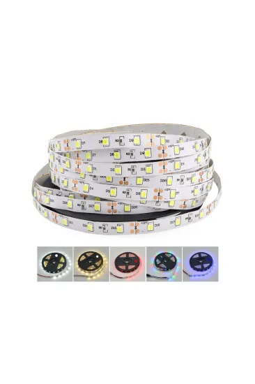 Powerlux 5M 2835 Tek Çipli Şerit Led Beyaz-Günışığı