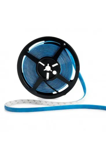 Powerlux 3528 12V 5m Şerit Led Su Geçirmez Mavi